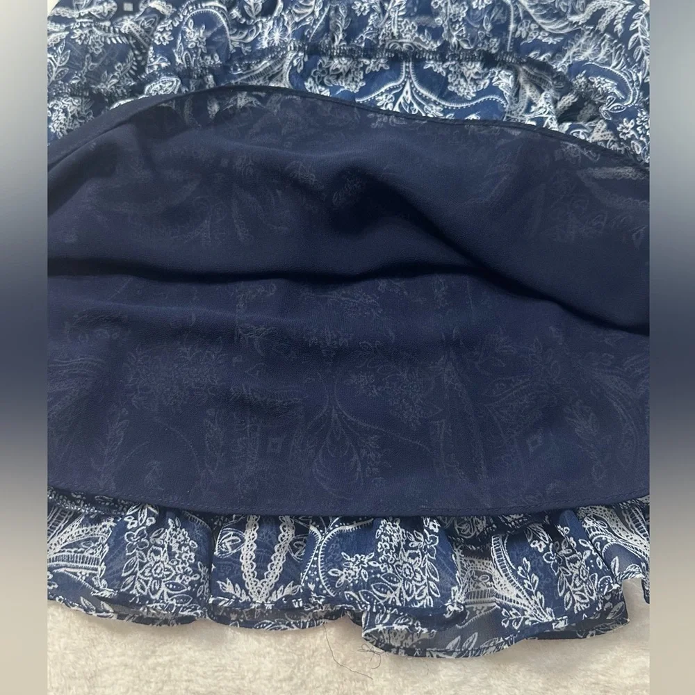 Misa Los Angeles KLEID EZRI One-Shoulder Floral Tiered Dress 100% Viscose - Picture 10 of 15